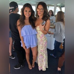 Majorelle floral maxi dress